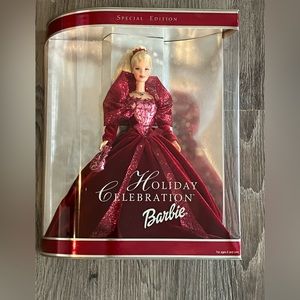 BRAND NEW IN BOX 2002 Holiday Celebration Barbie